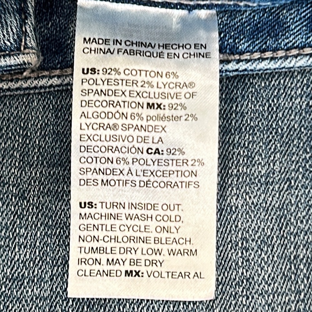 Chico’s Girlfriend Slim Ankle Patchwork Pocket An… - image 6